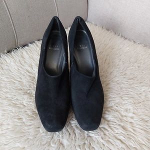 Stuart Weitzman suede wedges